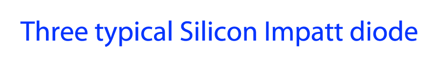 threetypicalsiliconimpattdiode